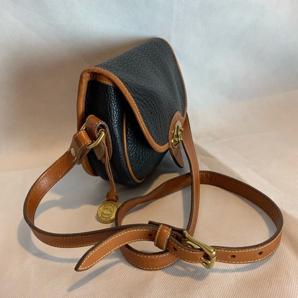 Dooney & Bourke vintage cavalry trooper bag pebbled leather crossbody - Picture 6 of 9